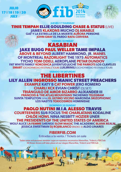 Line-Up Archives | Benicassim